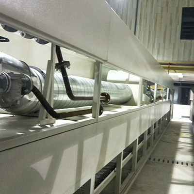 MCM生態(tài)公司安裝，新型陶瓷專(zhuān)用烘烤生產(chǎn)線(xiàn)-愛(ài)旺工業(yè)設(shè)備